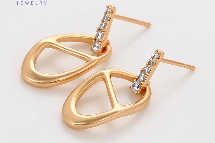 Glamour Glow Hoop Earrings